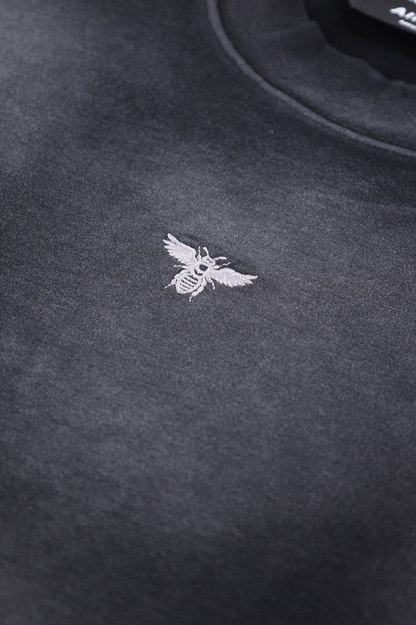 Cotton Wash 856 Black T-Shirt