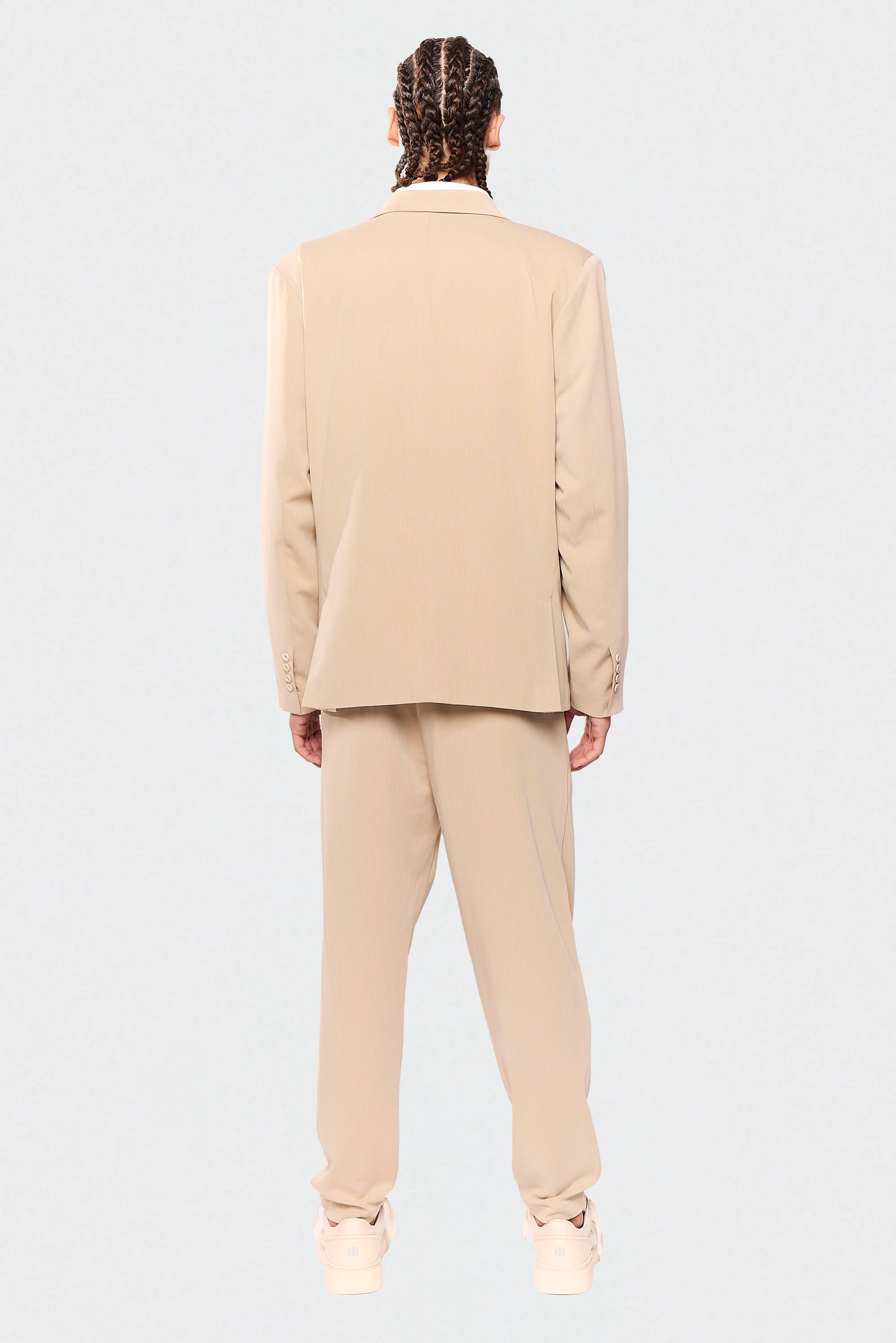 Off-White Elastane 750 Suit Jacket