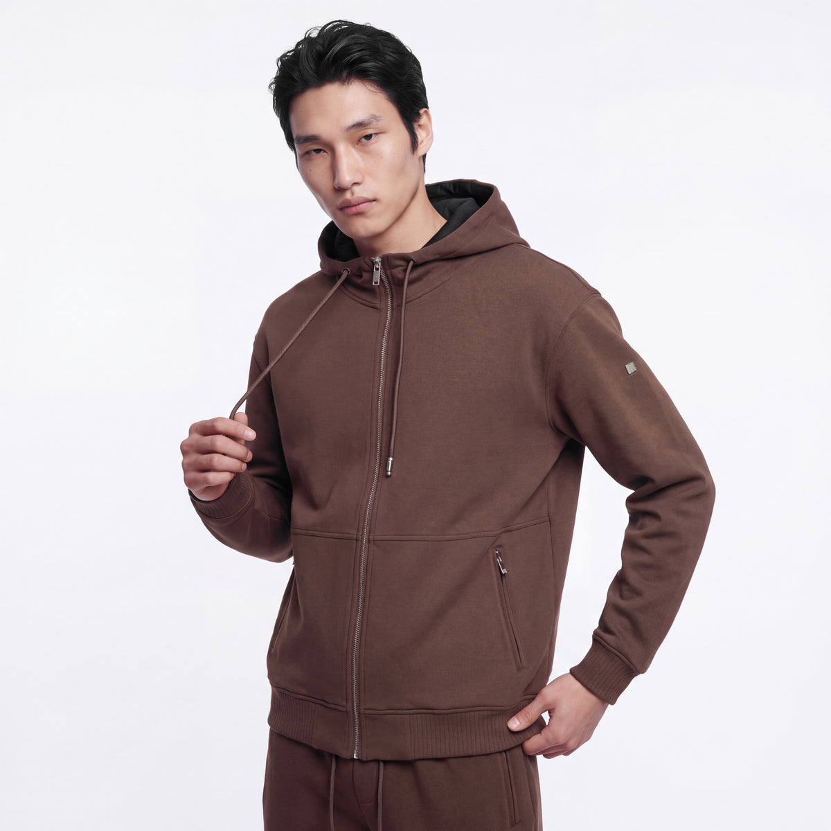 1051 Brown Hoodie