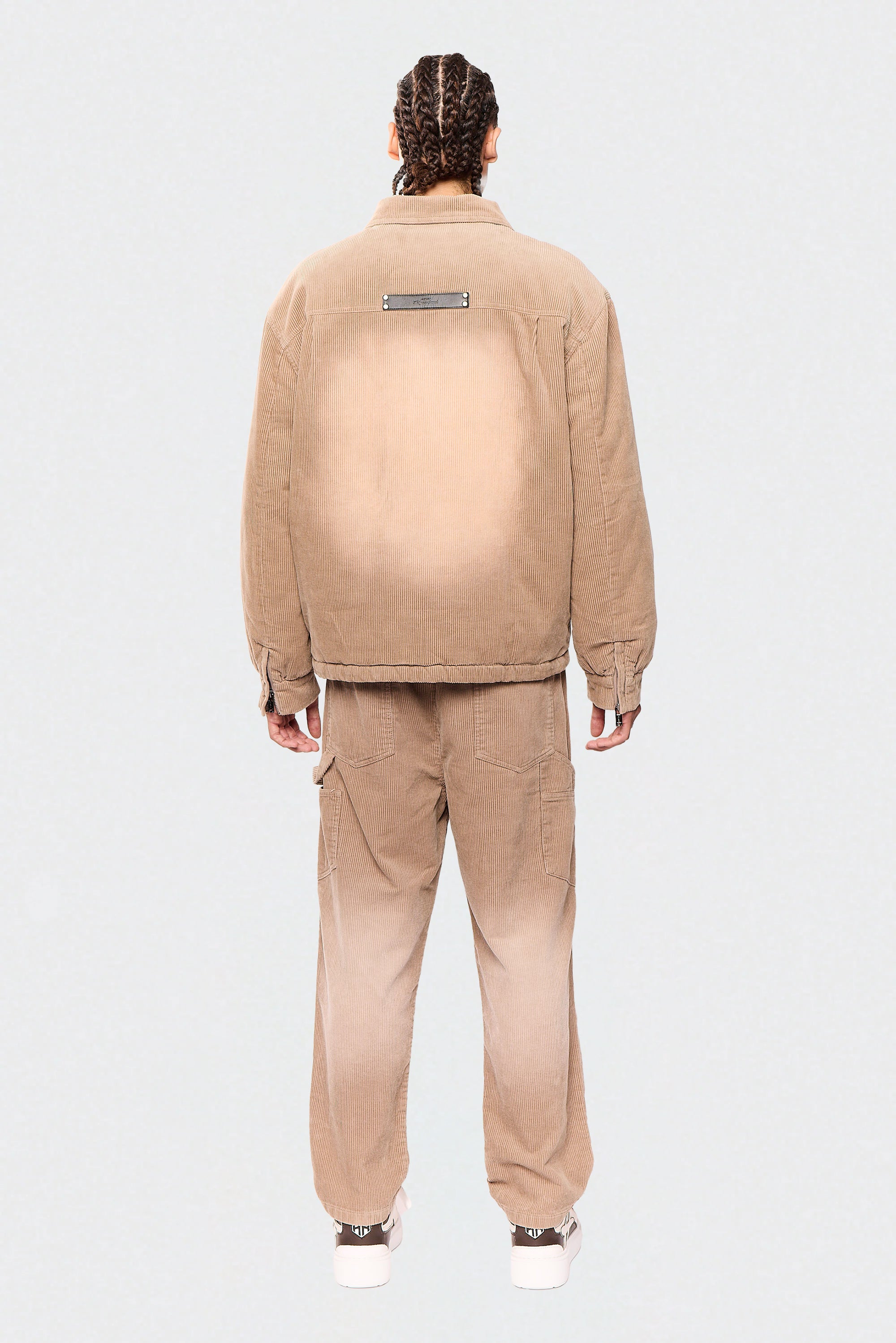 Jogger Wash Corduroy 505 Mocha Pants