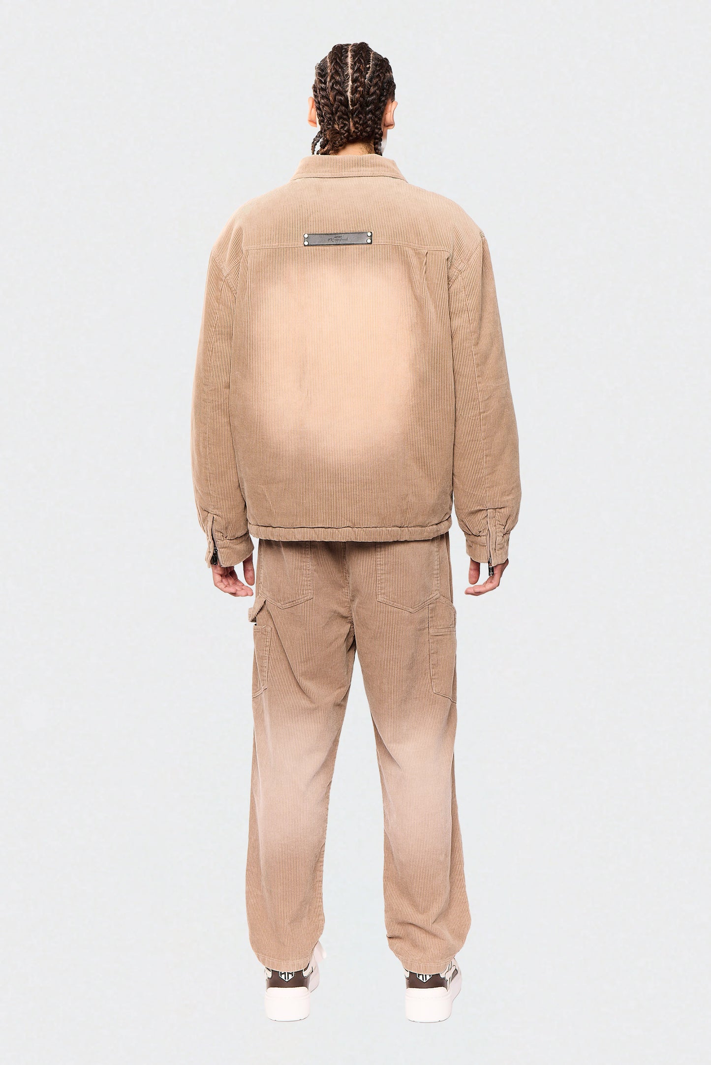 Jogger Wash Corduroy 505 Mocha Pants