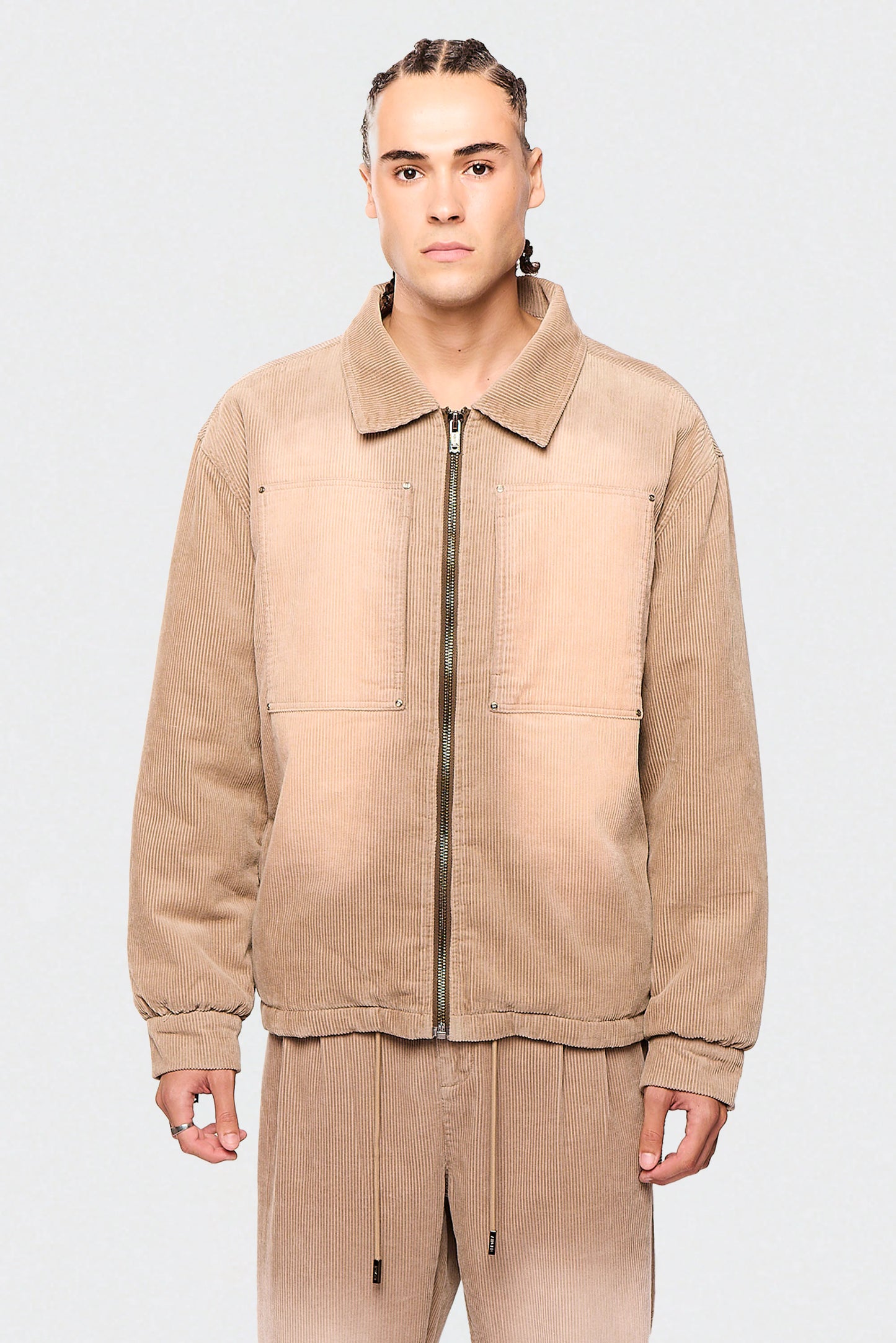 Wash Corduroy 522 Mocha Jacket
