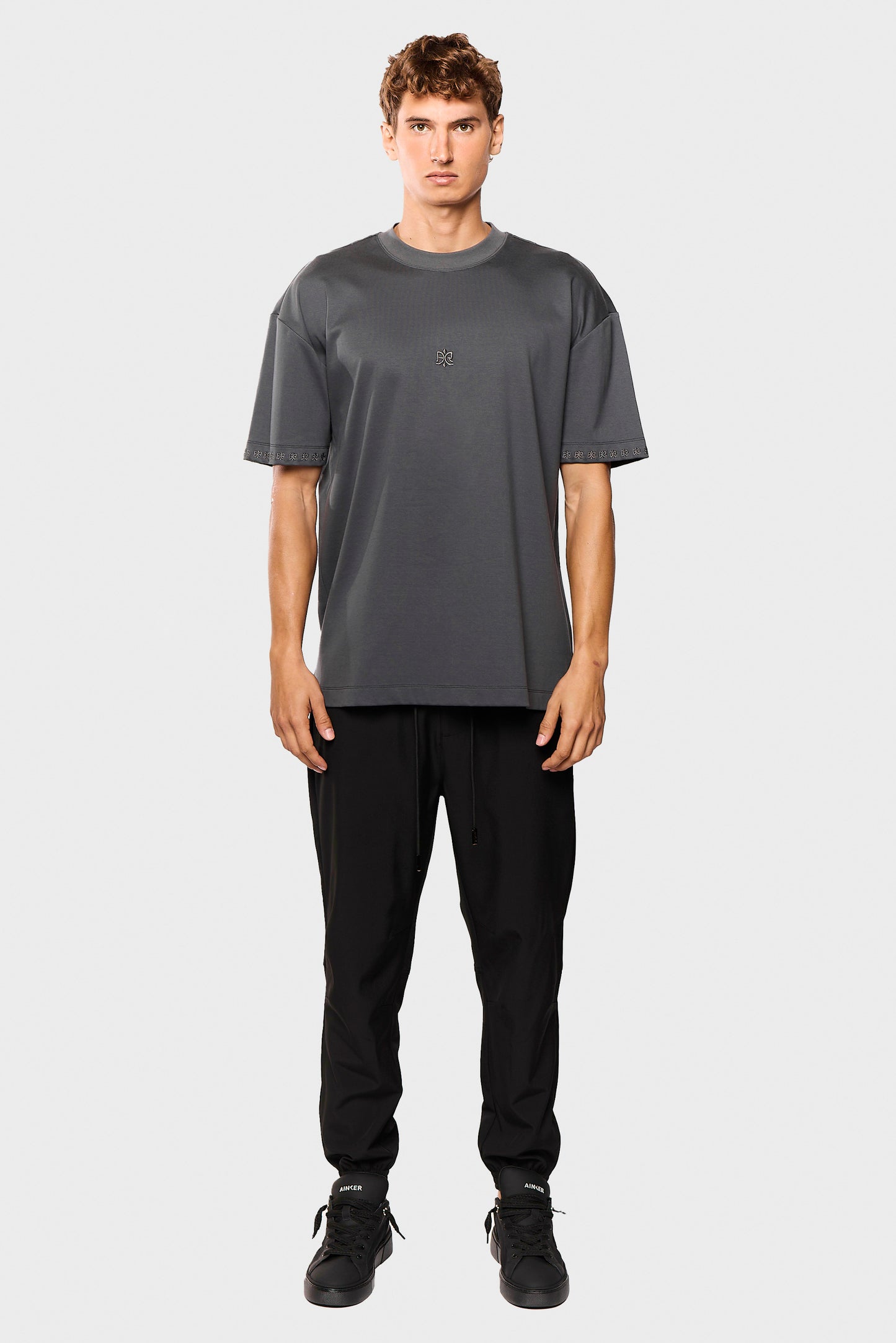 Mercerized 676 Gray T-Shirt
