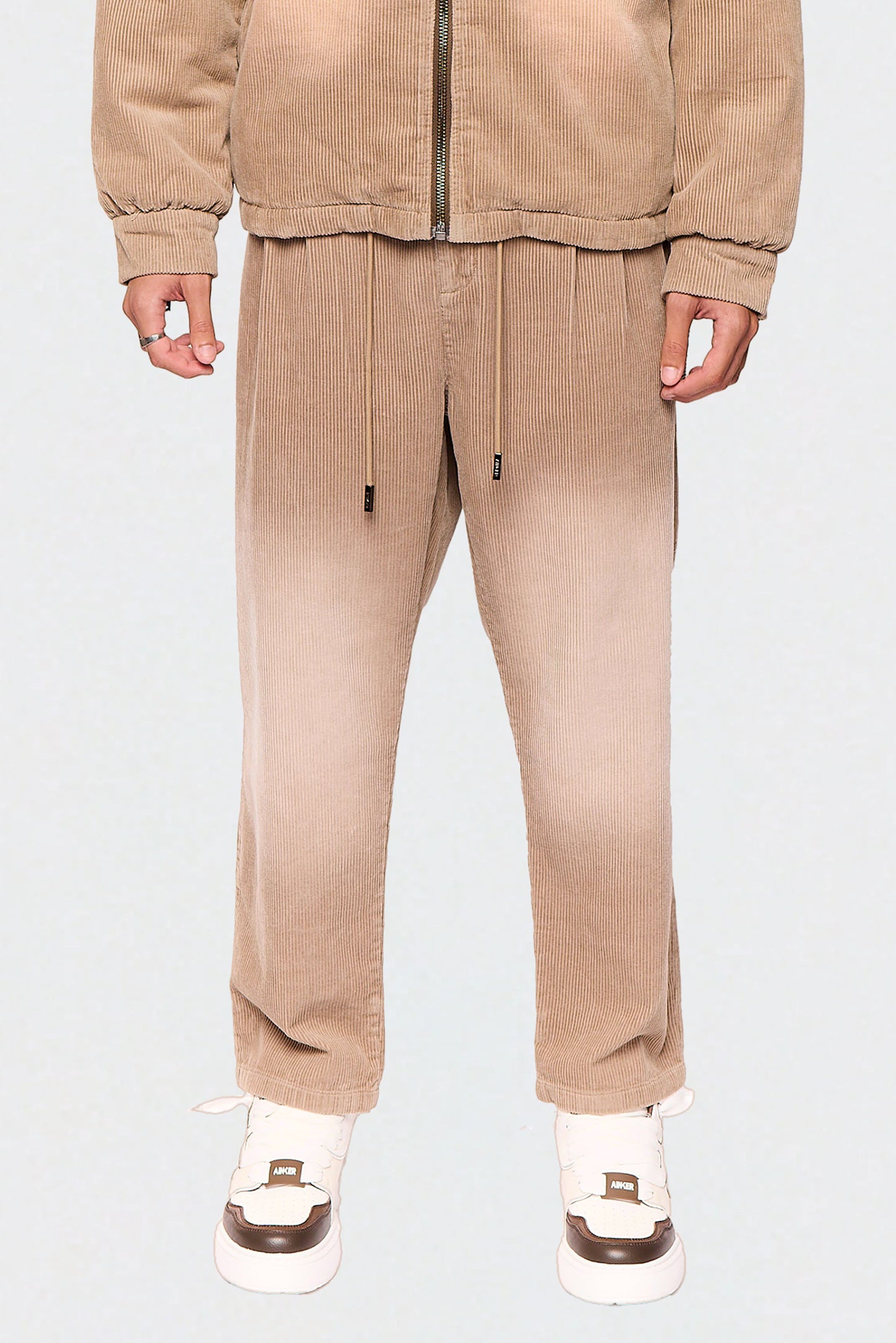 Jogger Wash Corduroy 505 Mocha Pants
