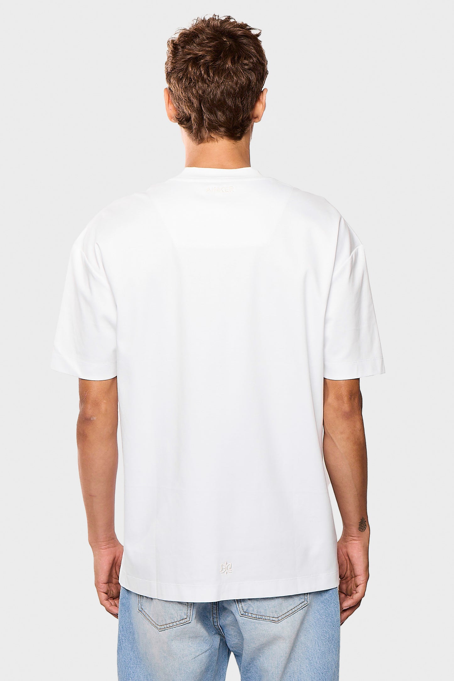 Mercerized 545 White T-Shirt