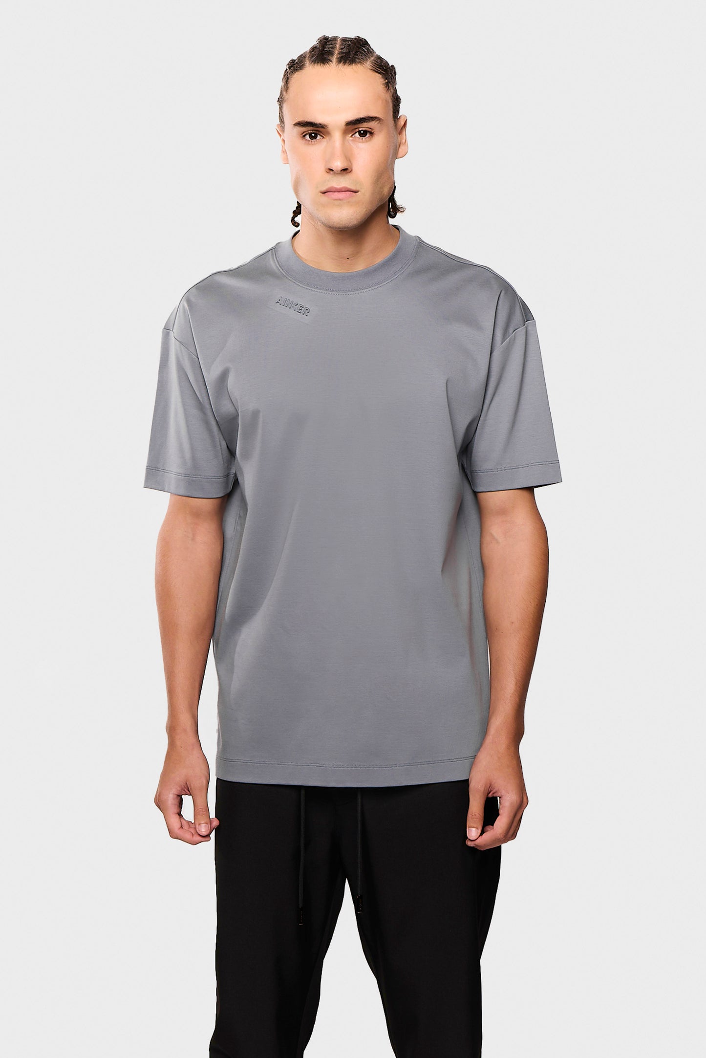 Mercerized 557 Gray T-Shirt