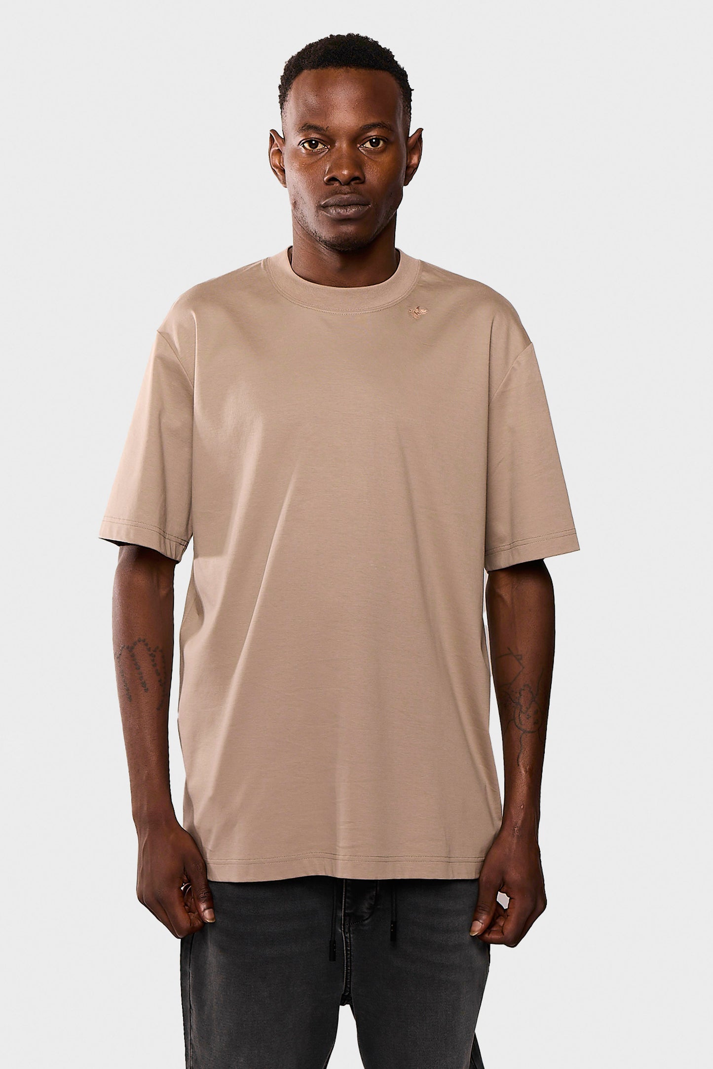 Mercerized 552 Mocha T-Shirt