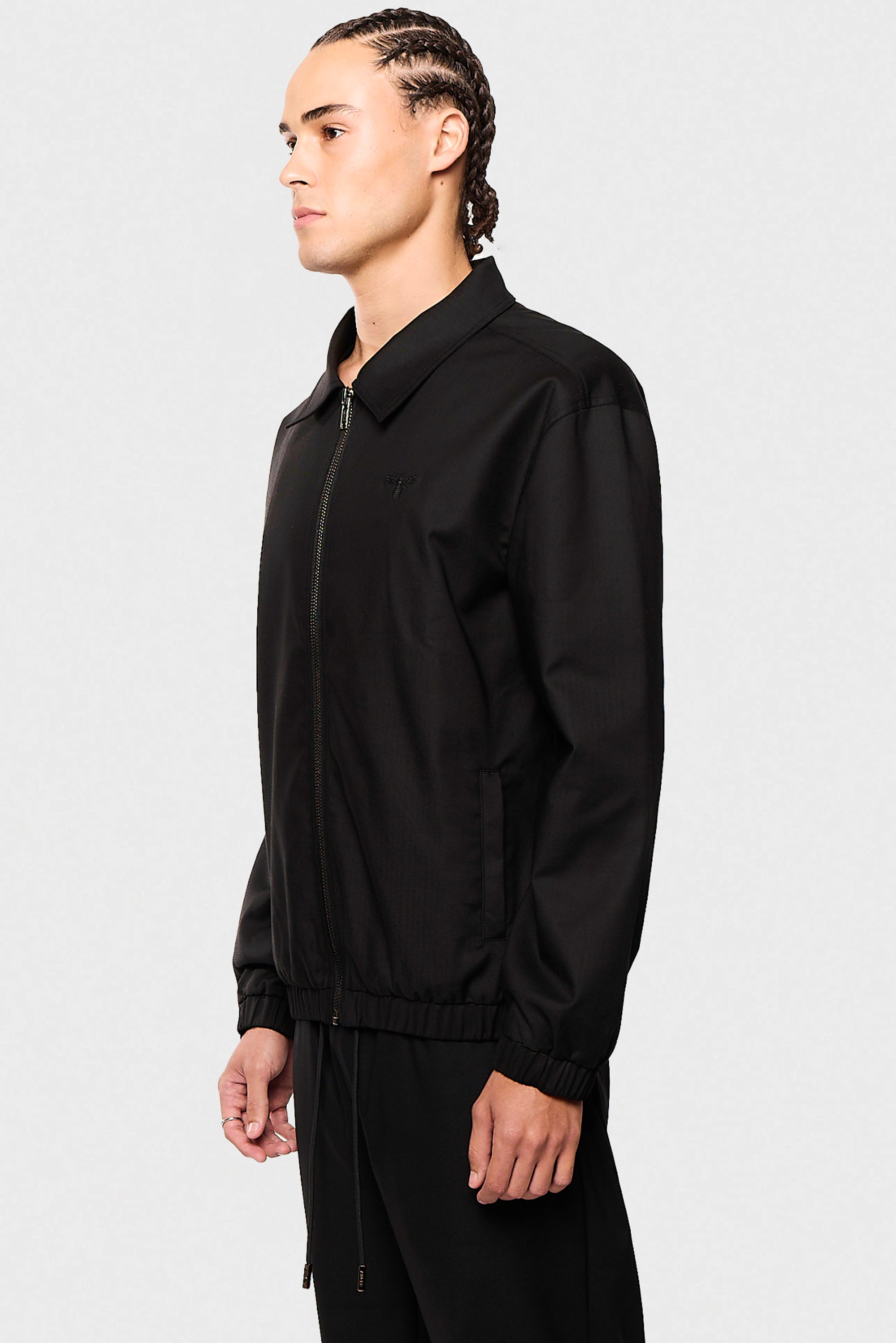 Black Nylon 654 Jacket