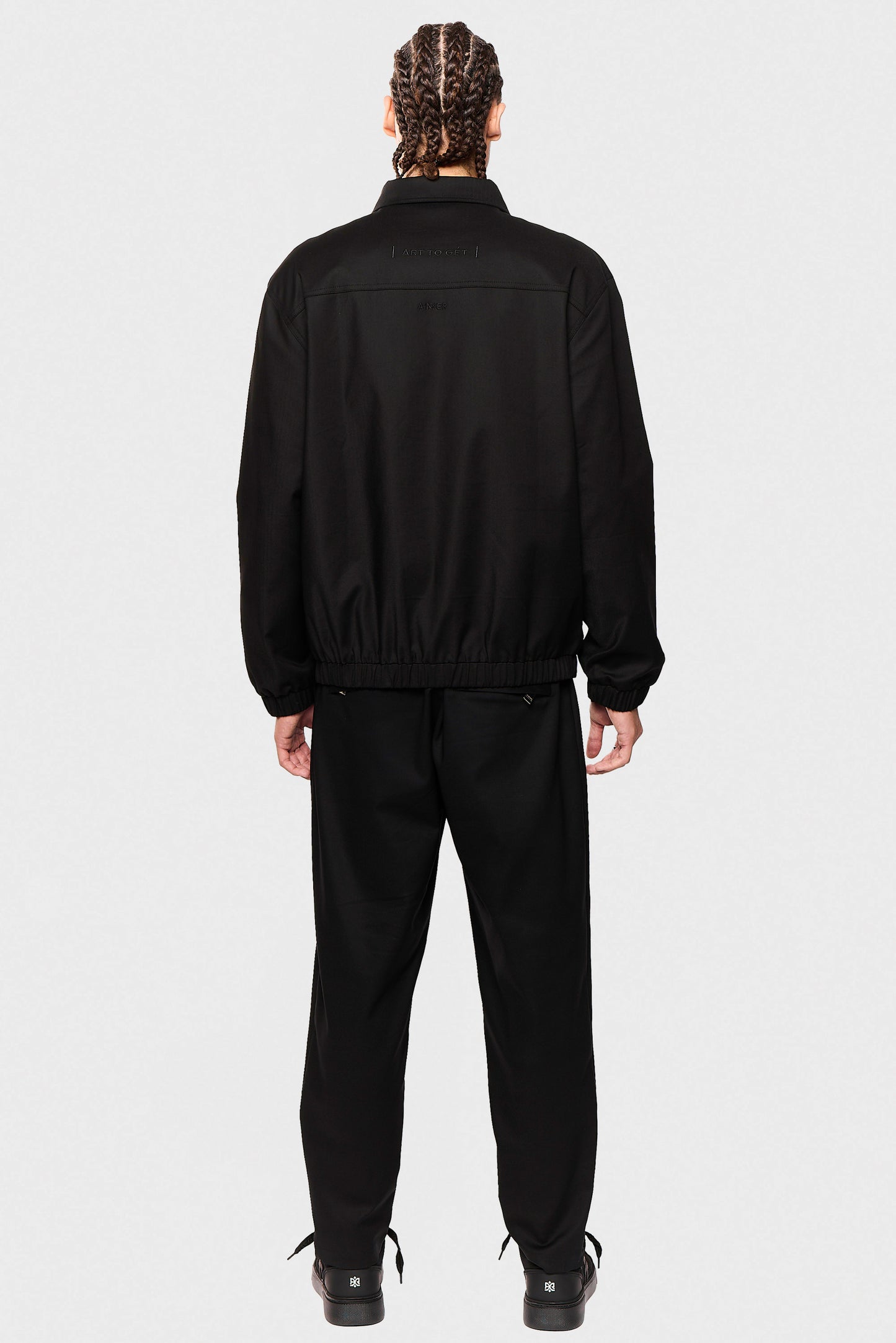 Black Nylon 654 Jacket