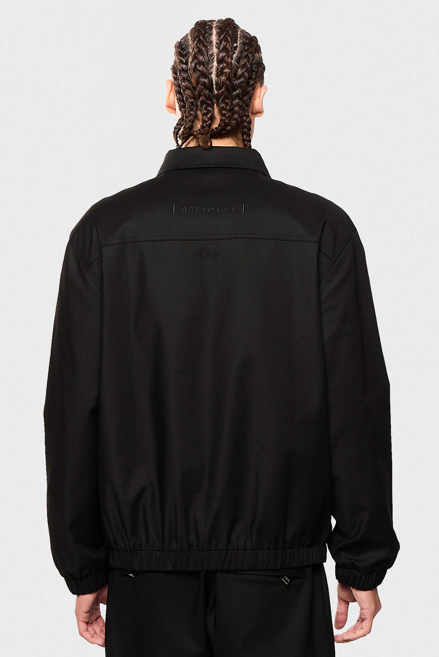Black Nylon 654 Jacket