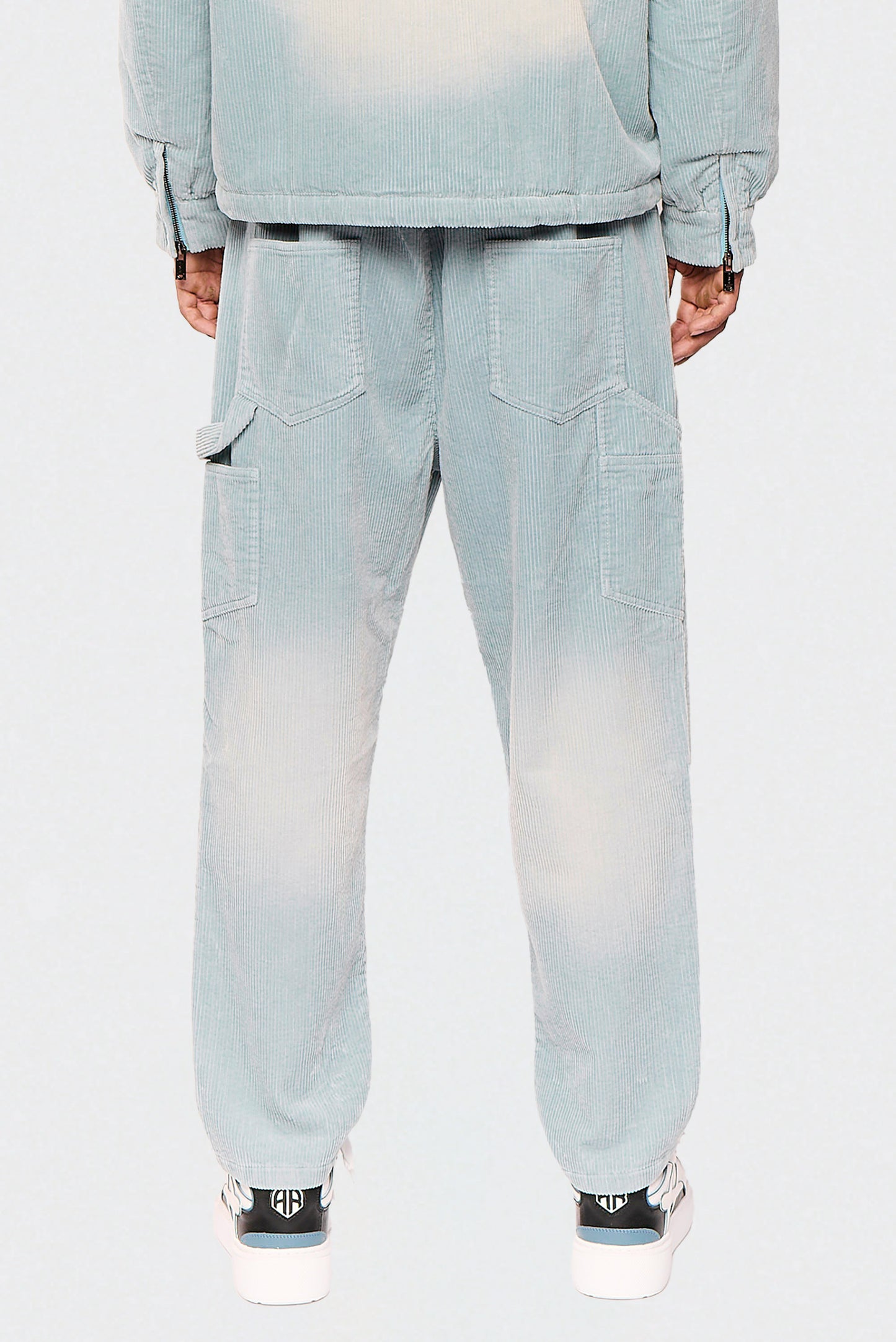 Jogger Wash Corduroy 505 Light Blue Pants
