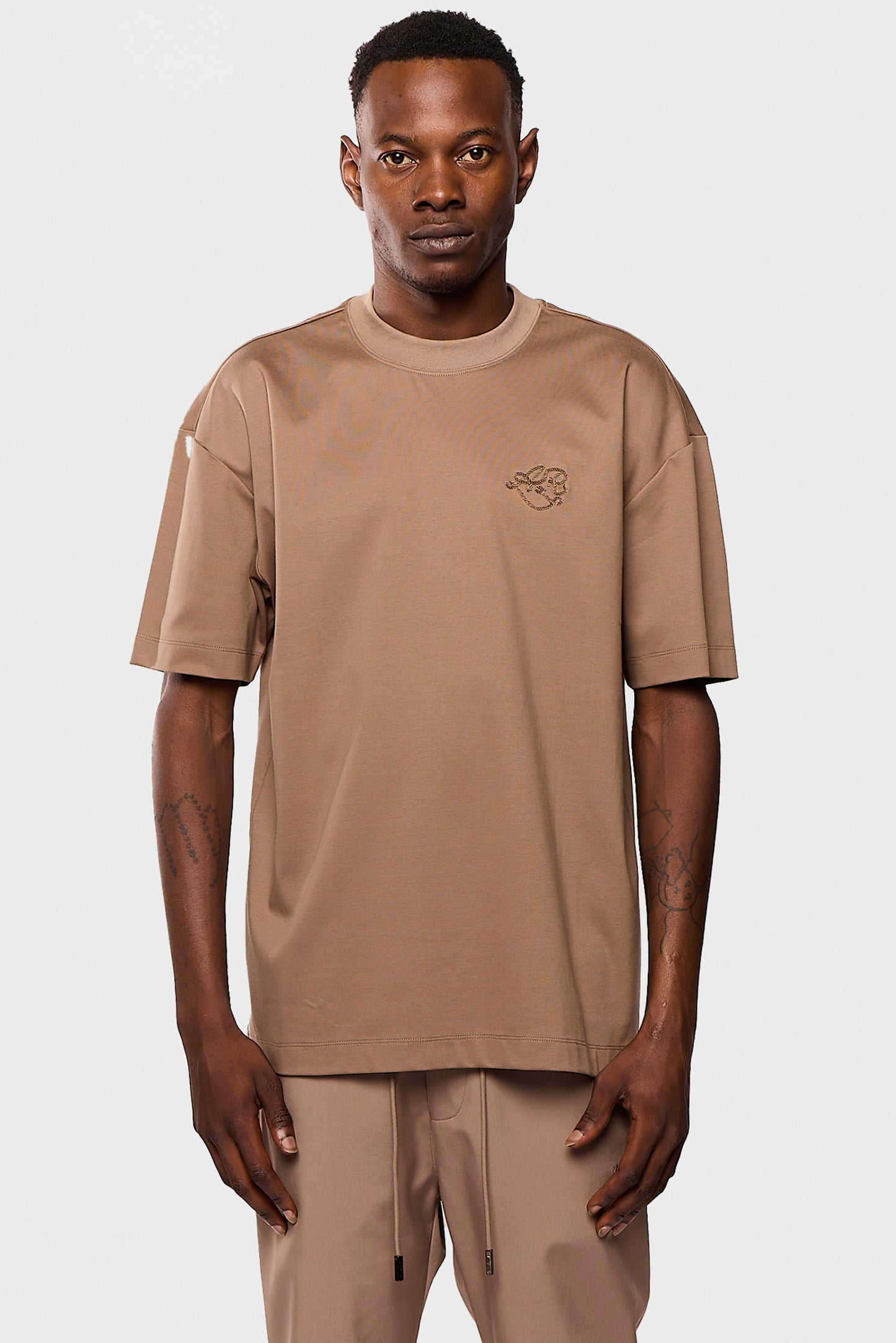 Mercerized 762 Mocha T-Shirt