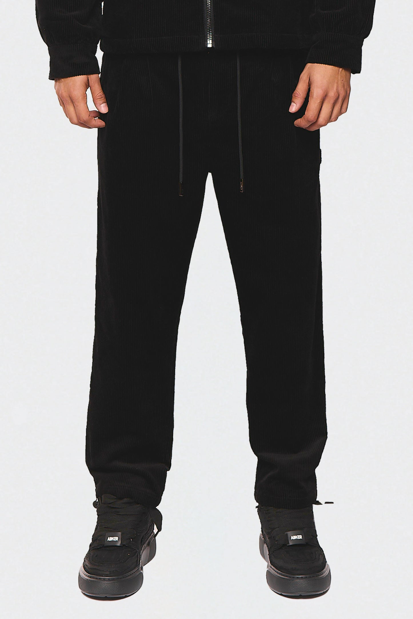 Jogger Wash Corduroy 505 Black Pants