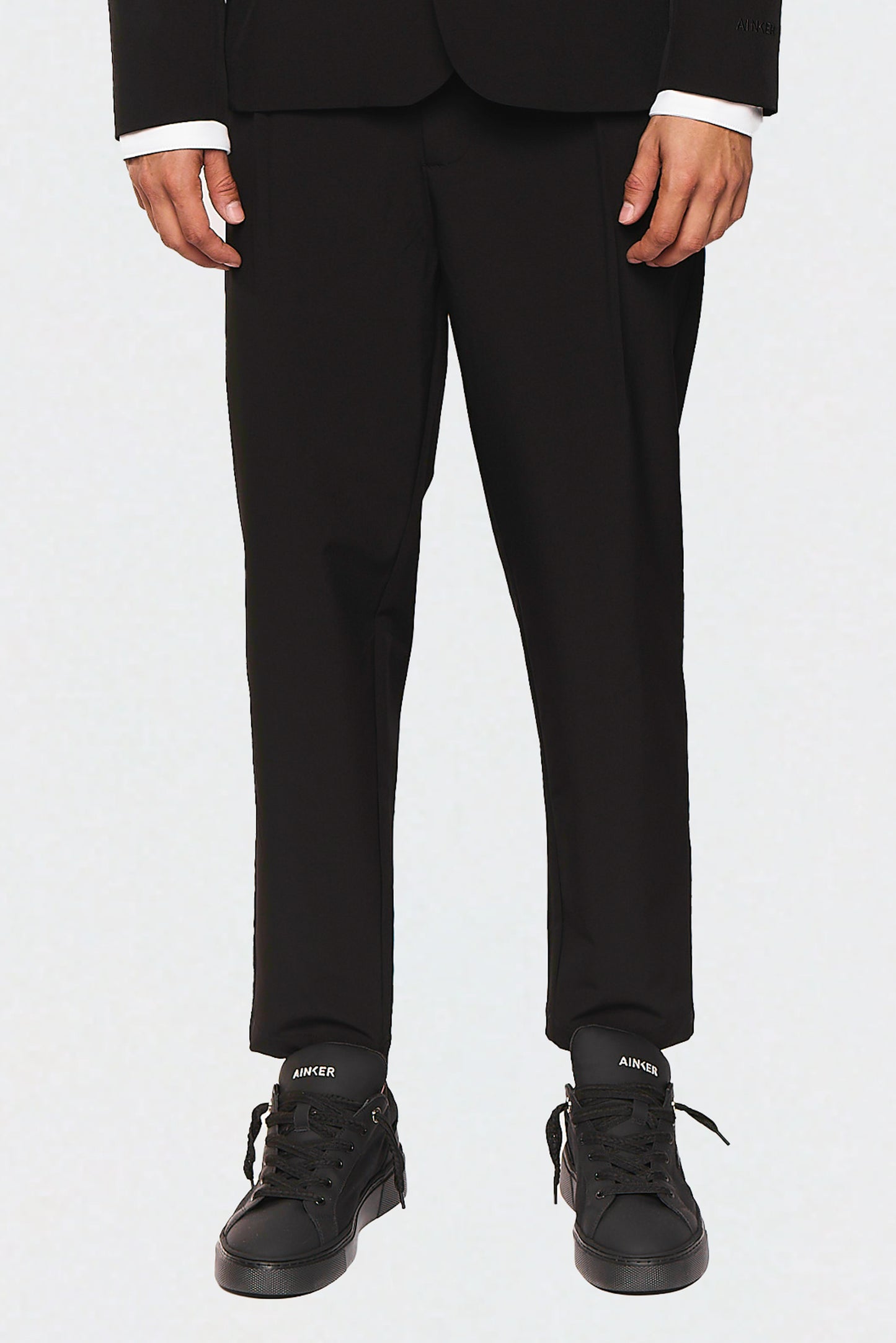 Elegant 750 Black Suit Pants
