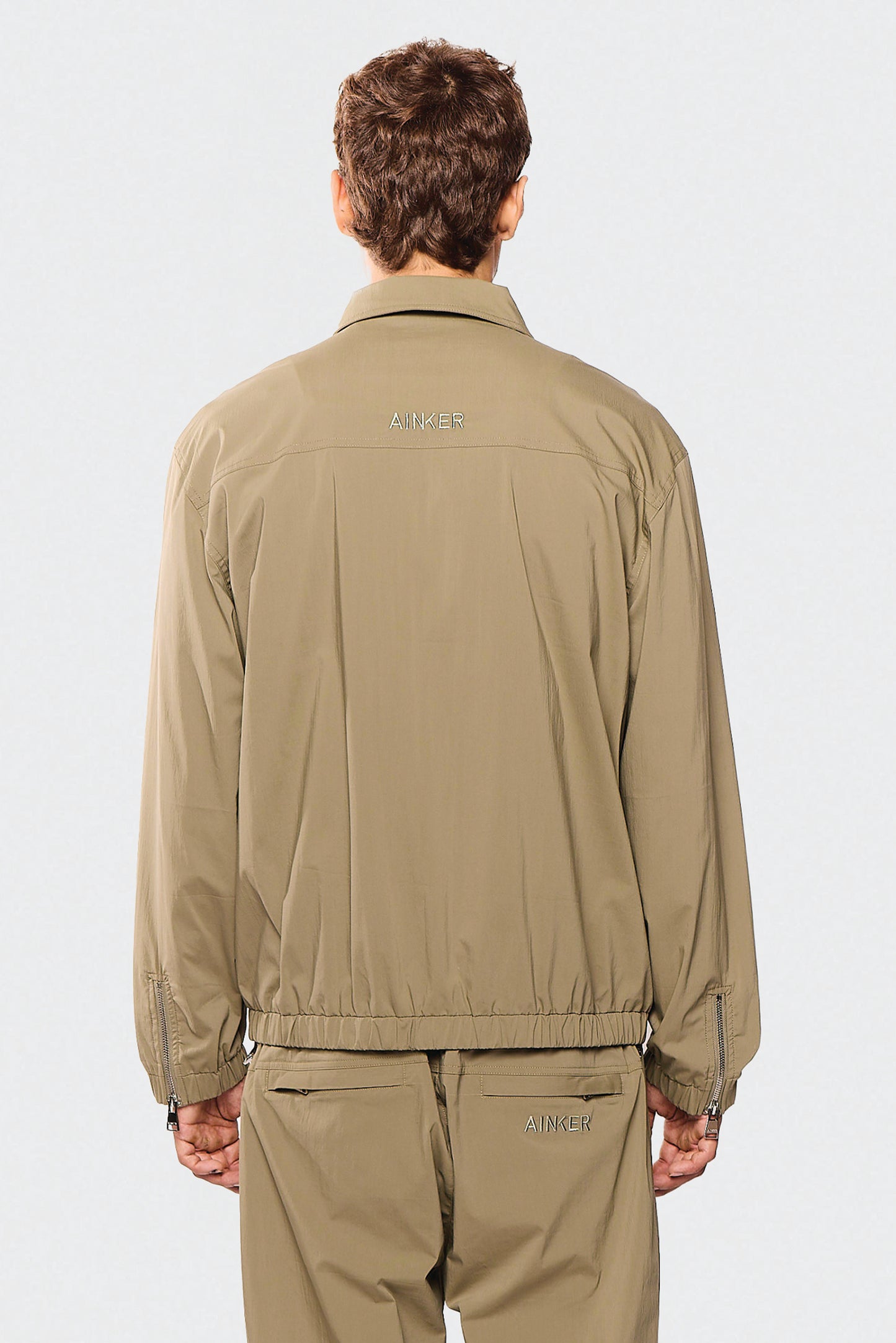 Green Nylon 654 Jacket