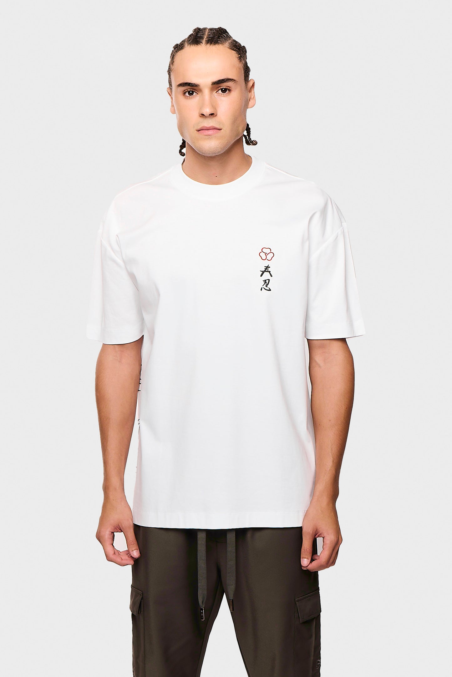 Mercerized 547 White T-Shirt