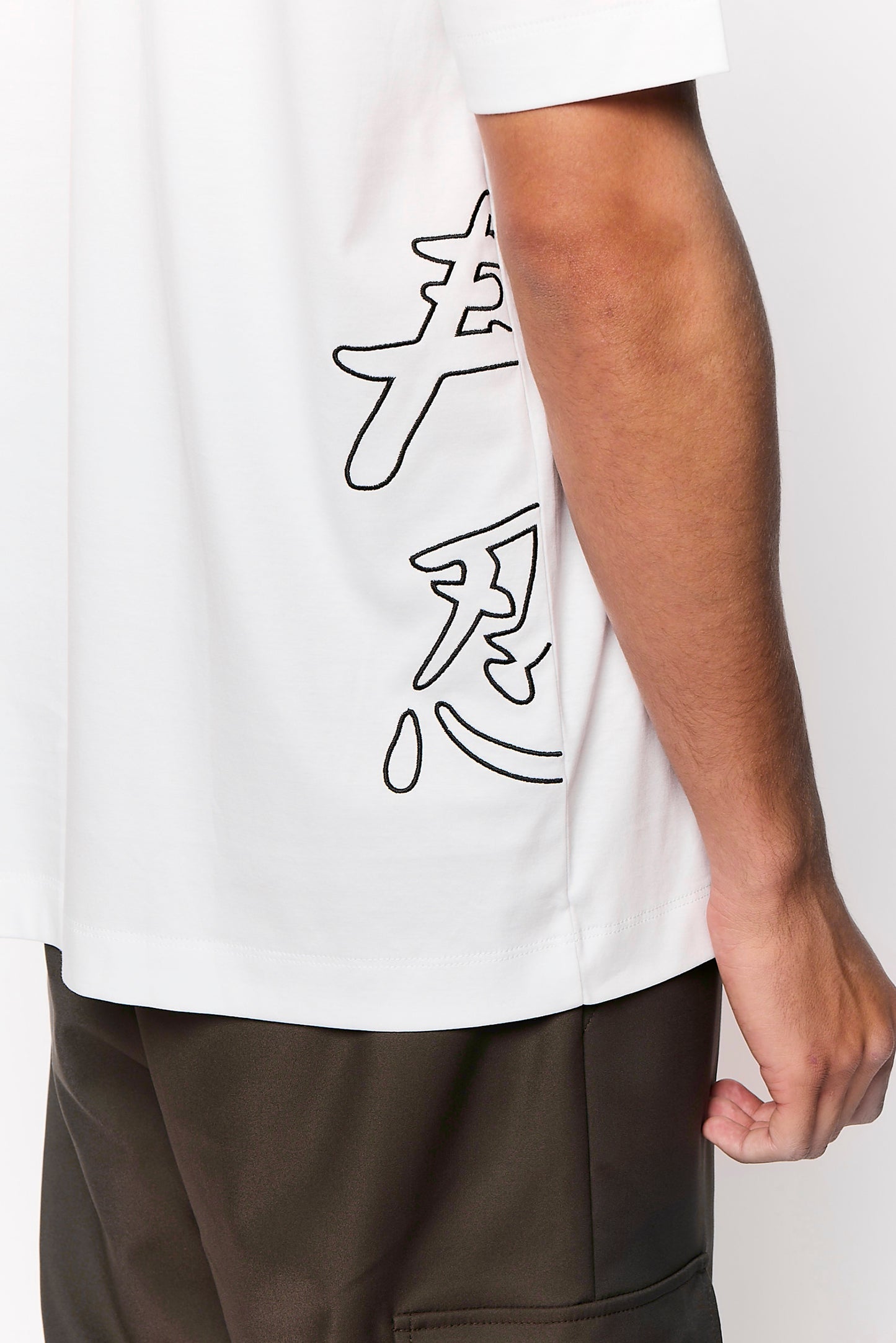 Mercerized 547 White T-Shirt