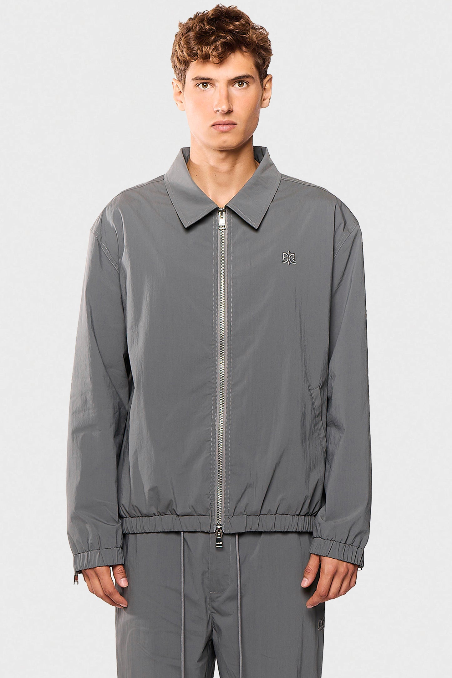 Gray Nylon 654 Jacket