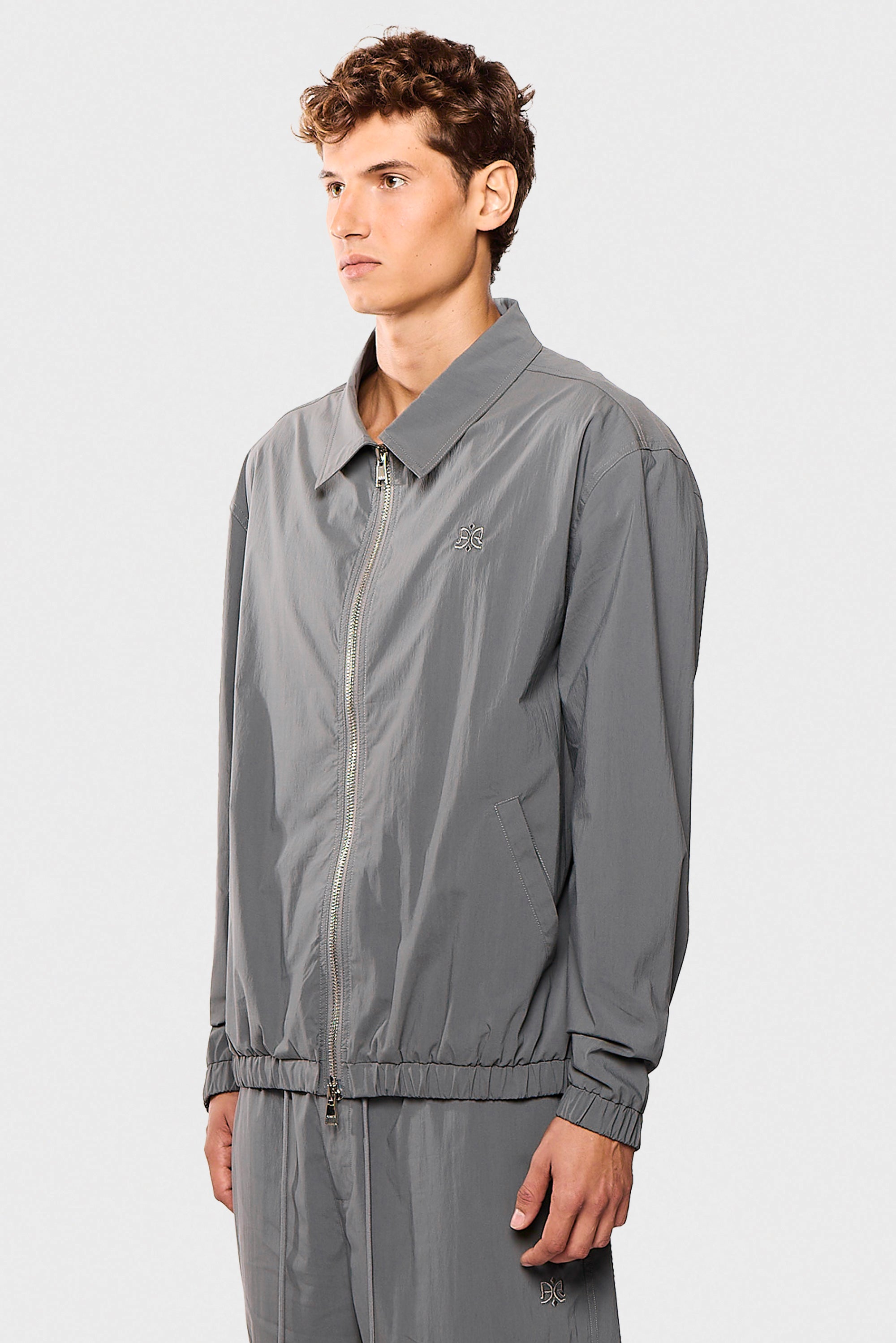 Gray Nylon 654 Jacket