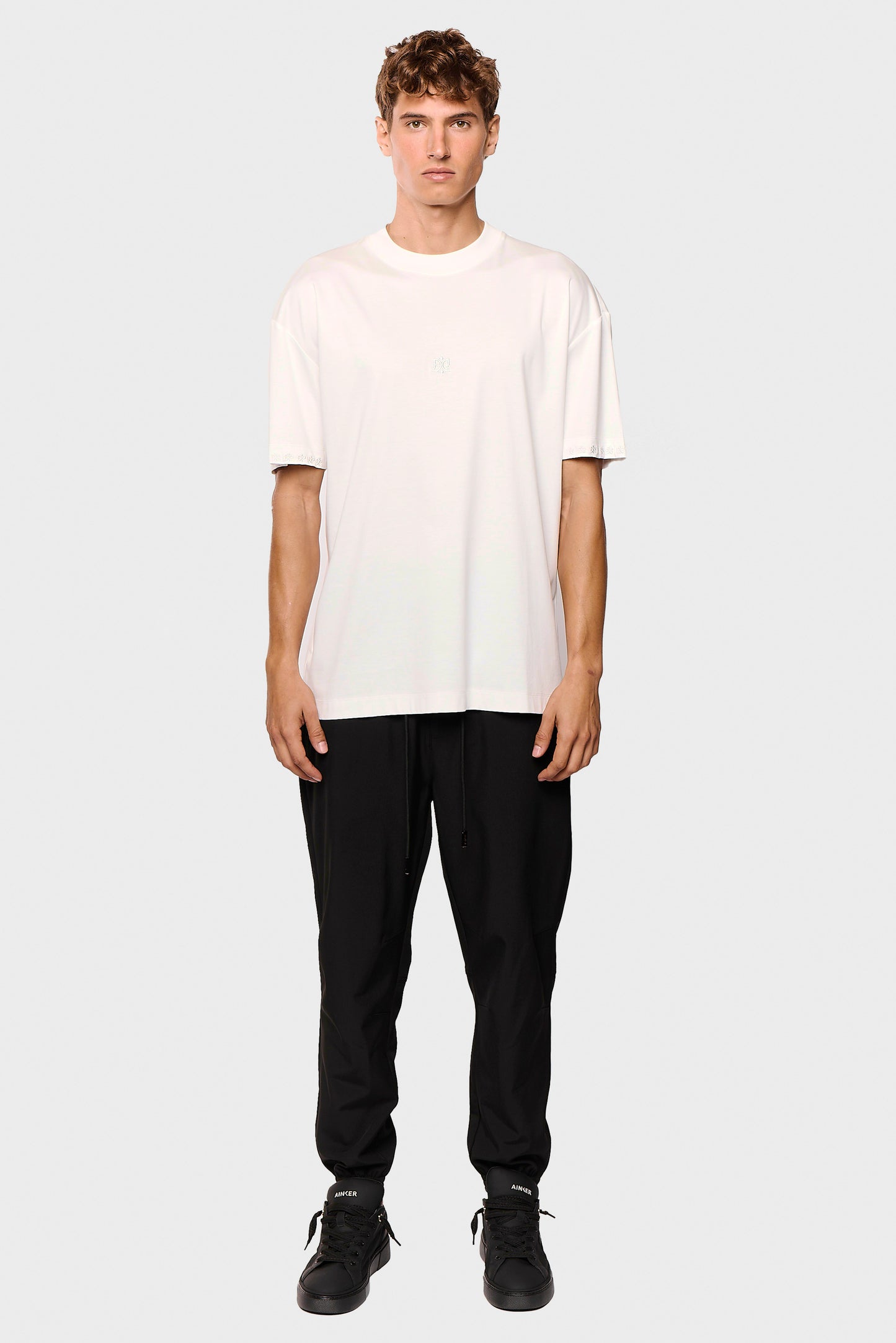 Mercerized 676 White T-Shirt