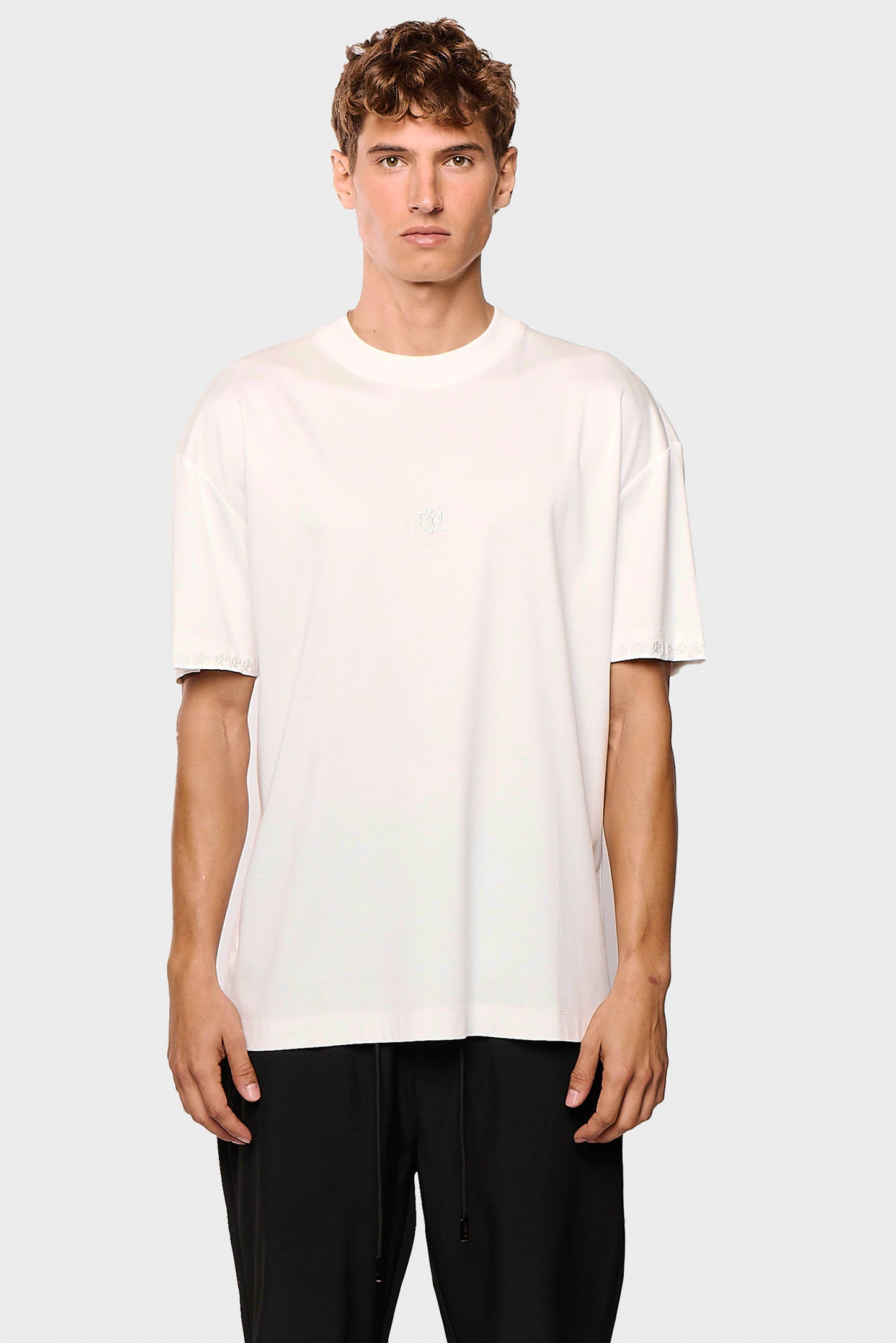Mercerized 676 White T-Shirt