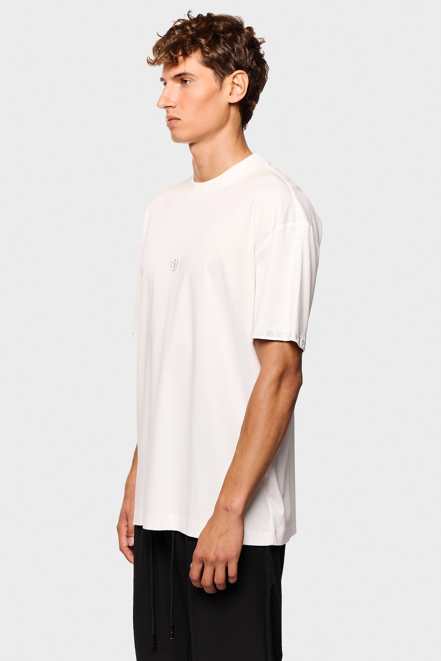 Mercerized 676 White T-Shirt