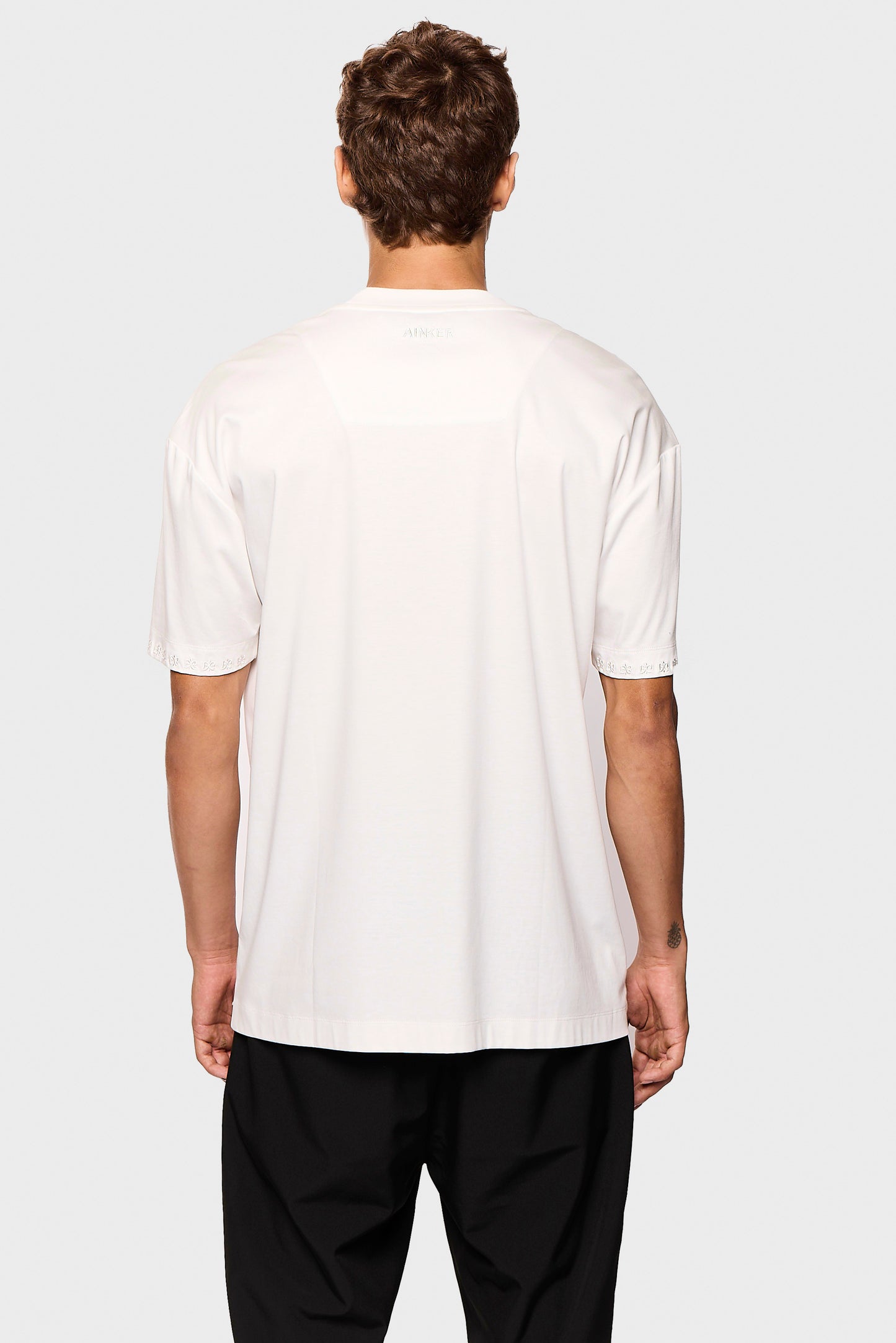 Mercerized 676 White T-Shirt