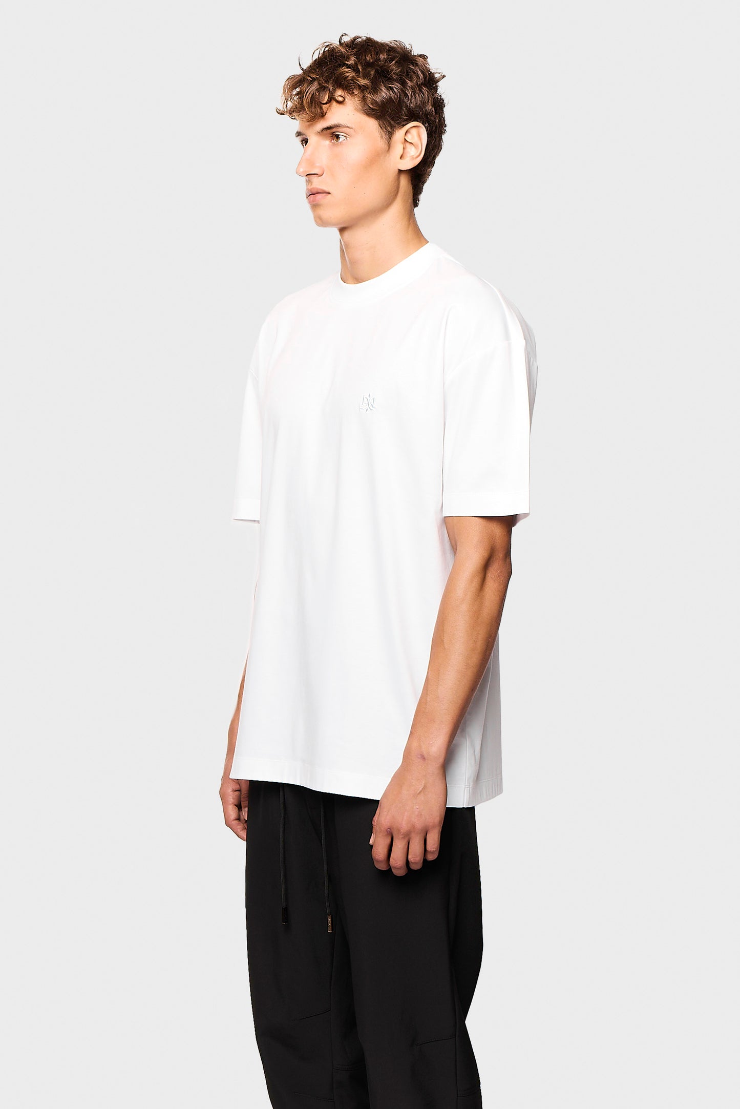 Mercerized 597 White T-Shirt