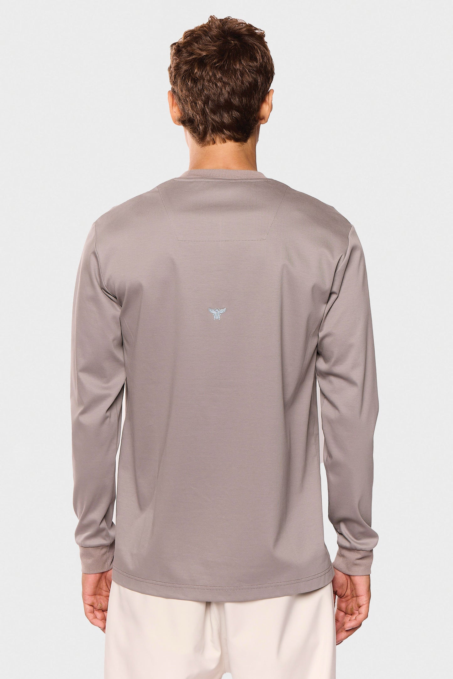 Mercerized 534 Long Gray T-Shirt