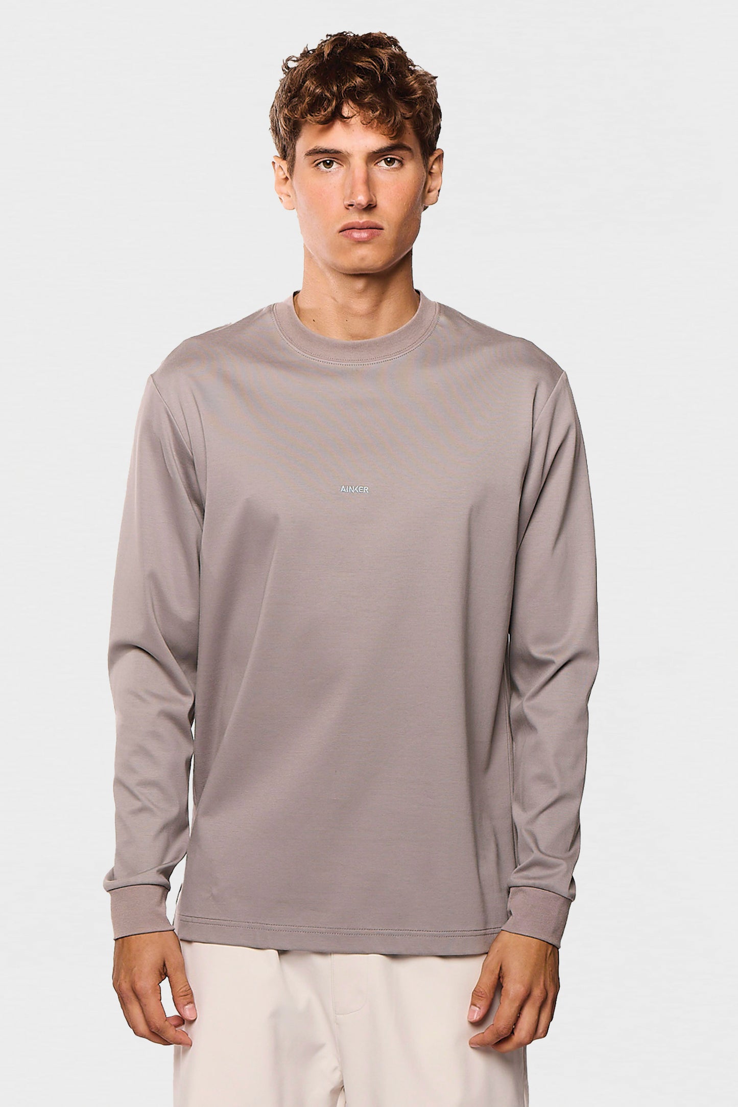 Mercerized 534 Long Gray T-Shirt