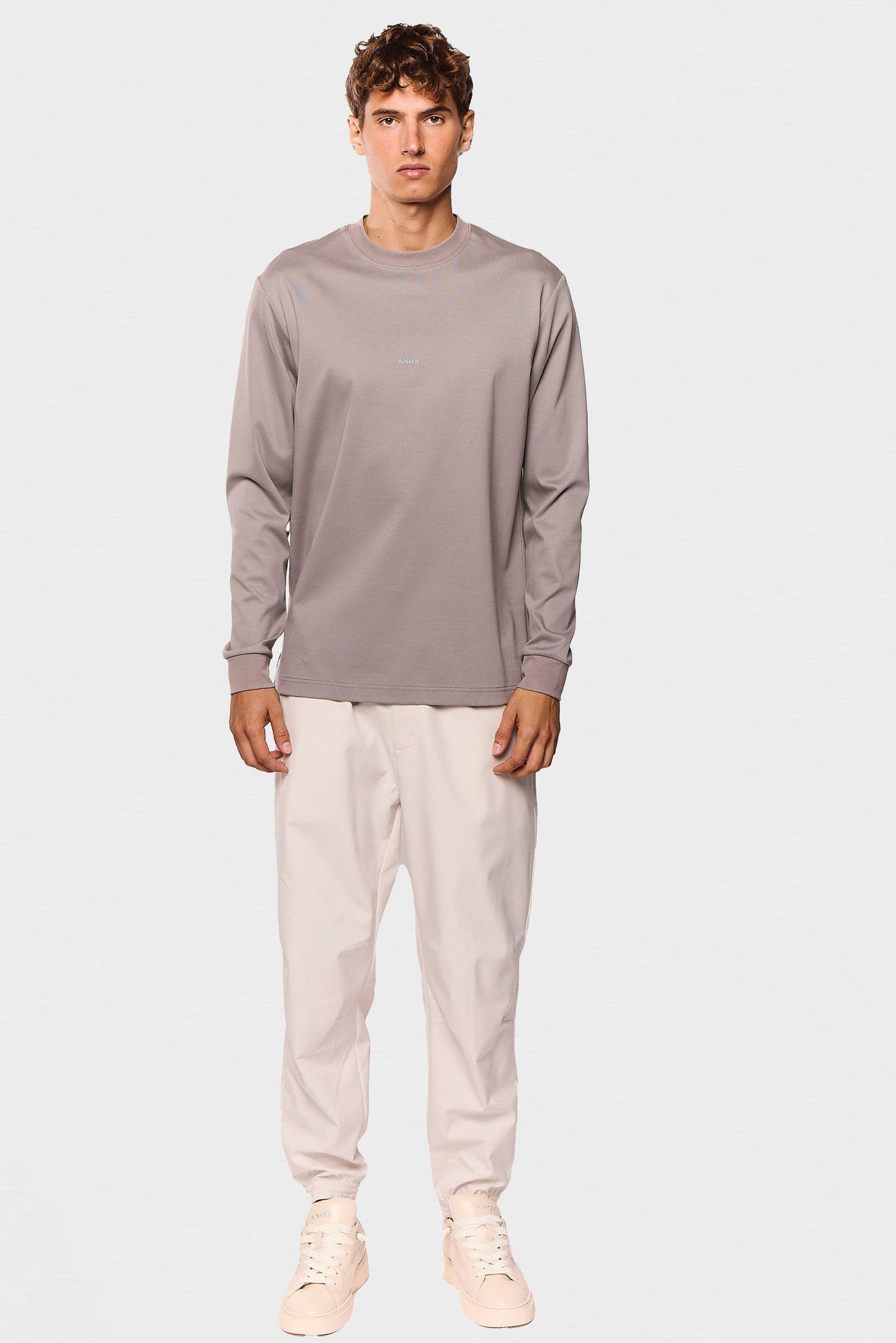 Mercerized 534 Long Gray T-Shirt