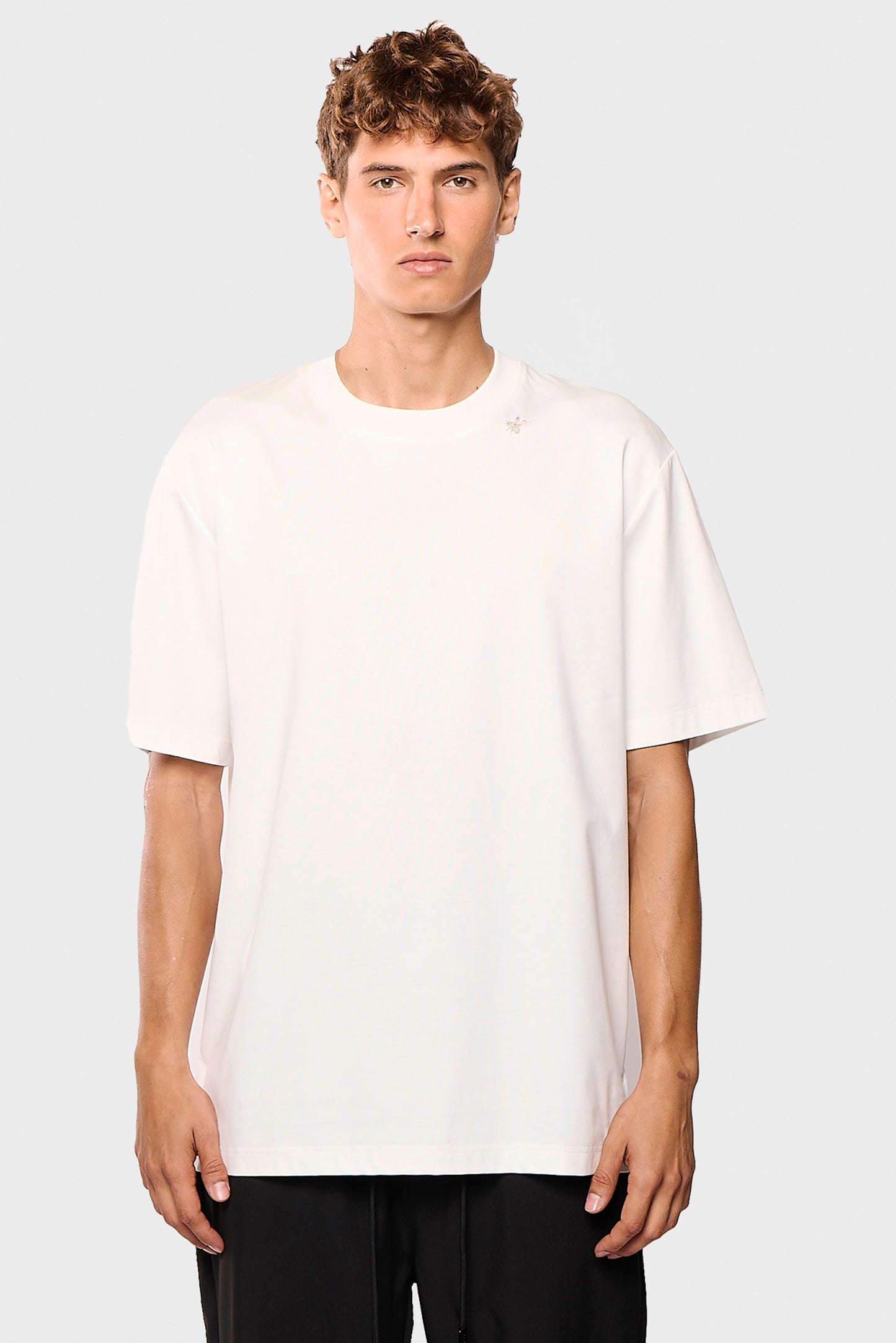 Mercerized 552 White T-Shirt