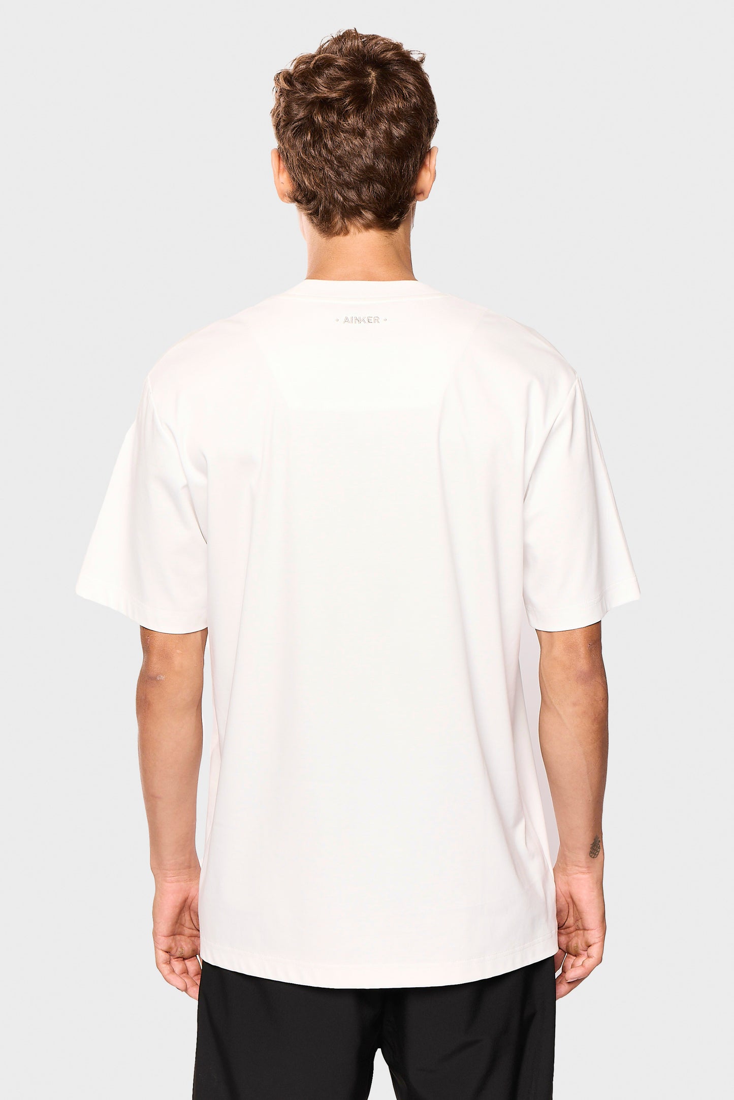 Mercerized 552 White T-Shirt