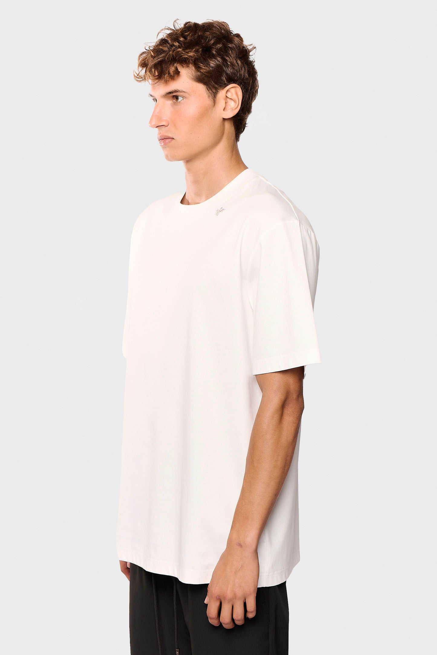 Mercerized 552 White T-Shirt