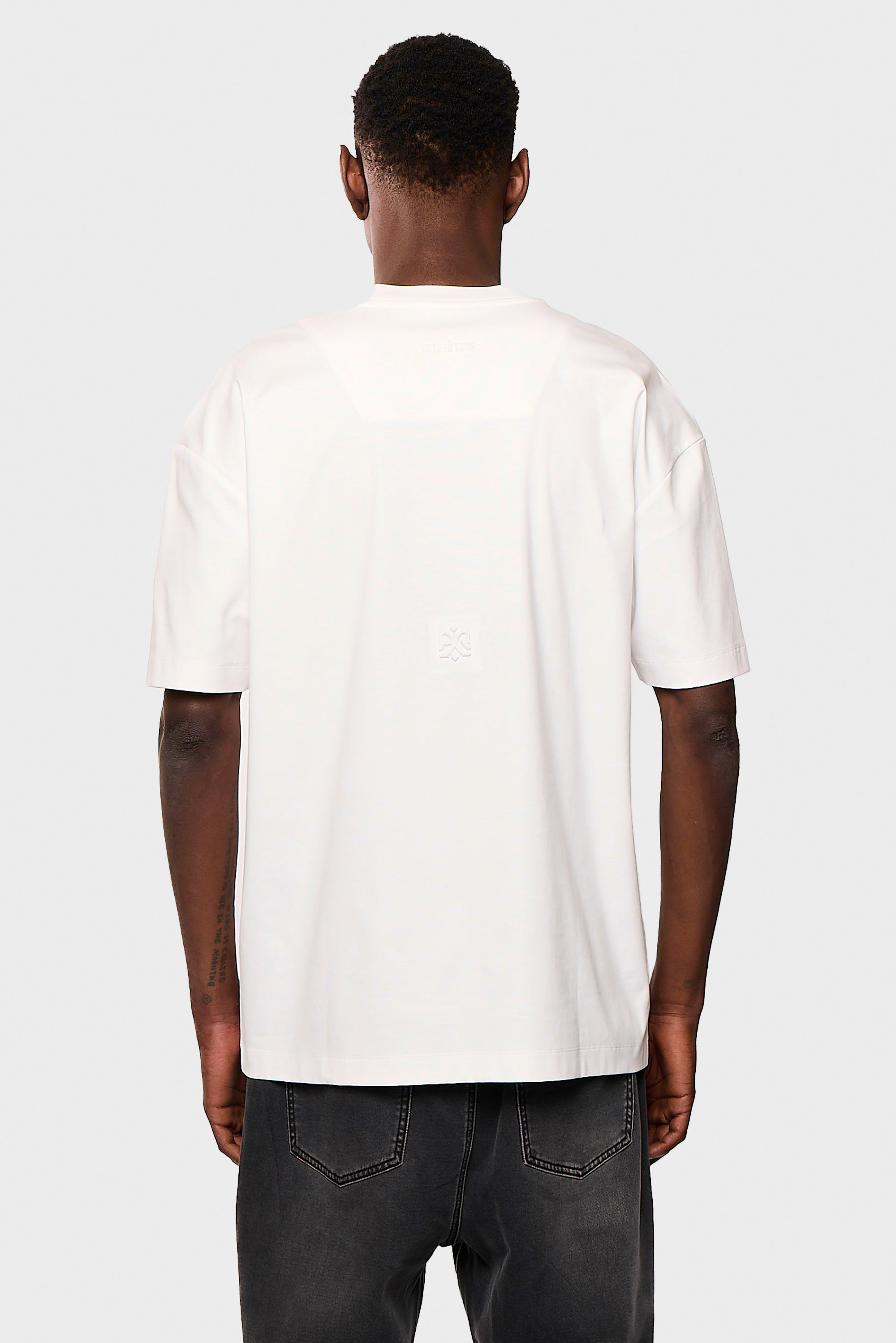 Mercerized 557 White T-Shirt