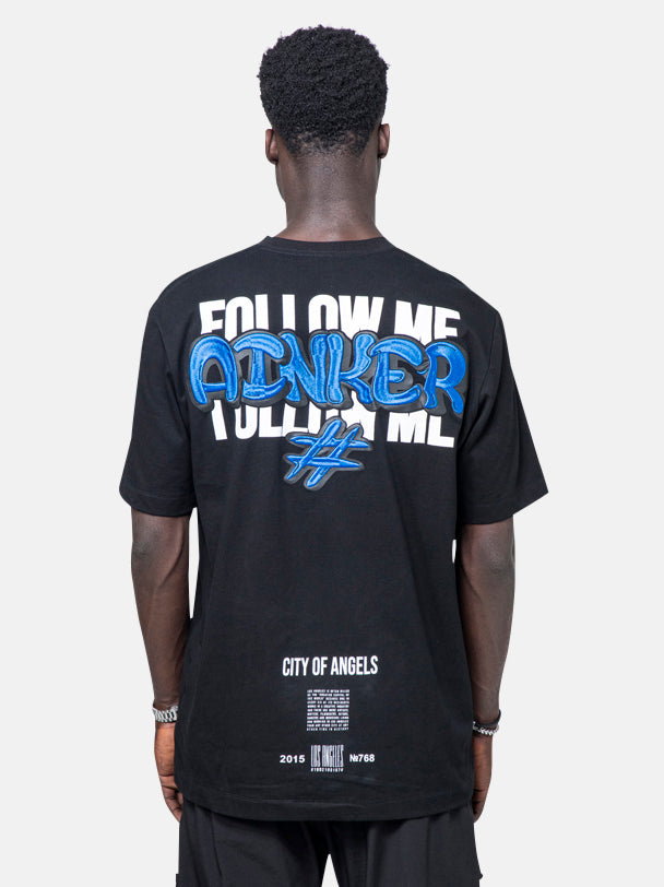 Double FM Black T-Shirt