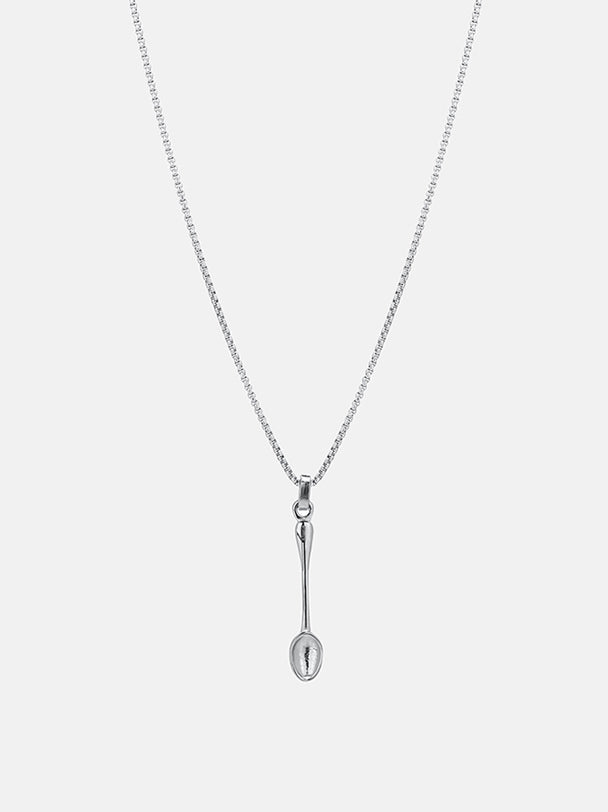 Spoon X Silver Necklace