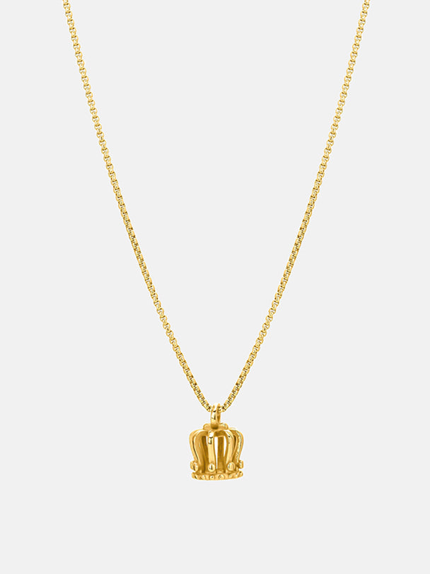 Crown Necklace X Gold
