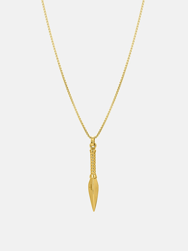 Viking X Gold Necklace