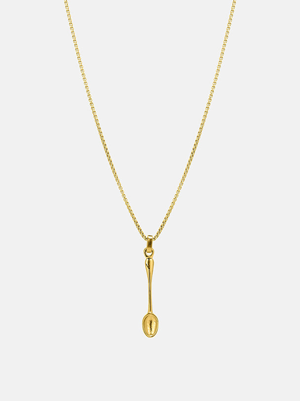 Spoon X Gold Necklace