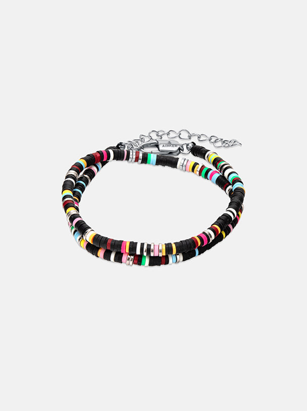 Lindos Black Colorful Bracelet