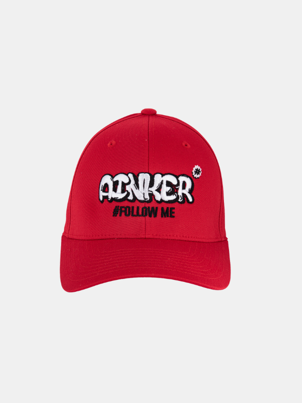כובע AINKER אדום