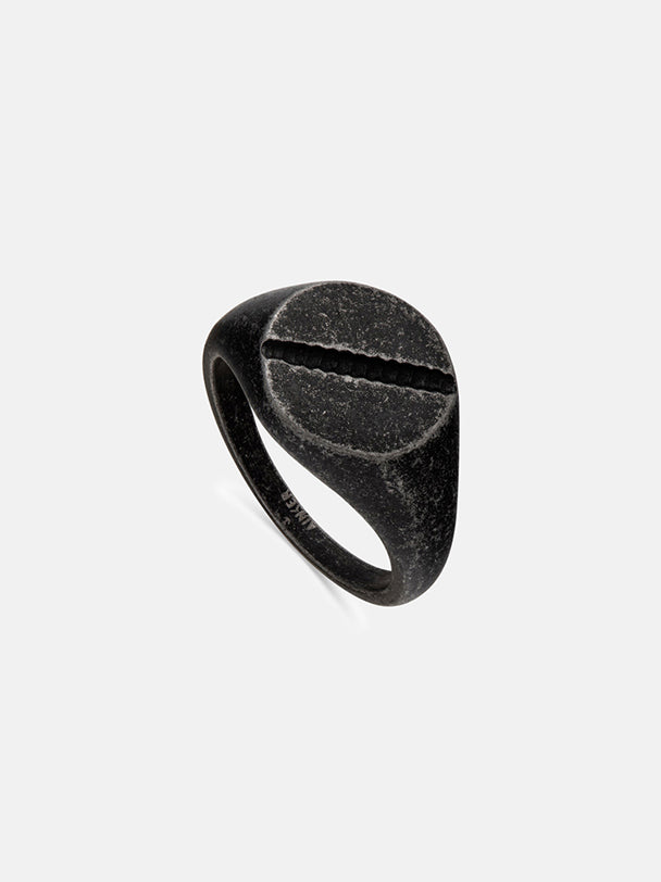 Zipper Ring X Antique